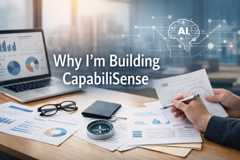 Why Im Building CapabiliSense