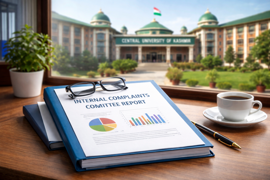Internal+Complaints+Committee+Report+2014-2020+Central+University+of+Kashmir