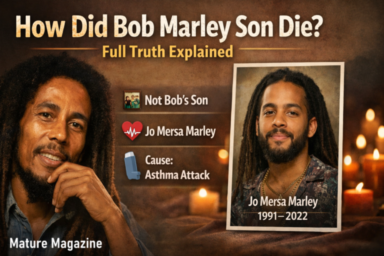 How Did Bob Marley Son Die
